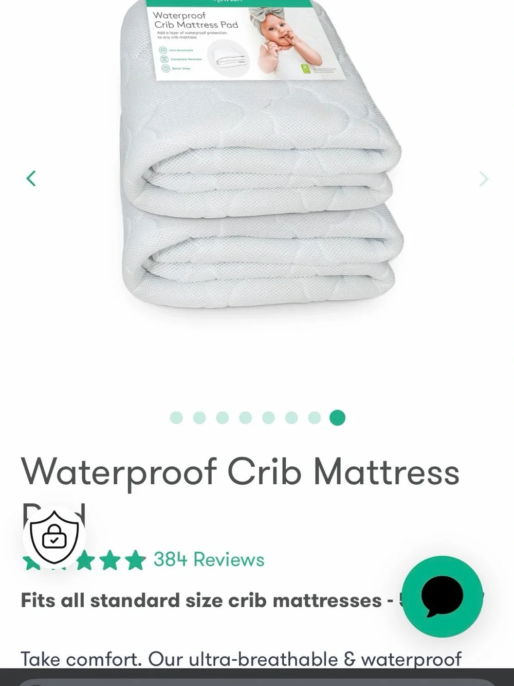 Newton waterproof Mattress Cover